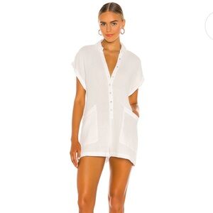 Mika Romper in White